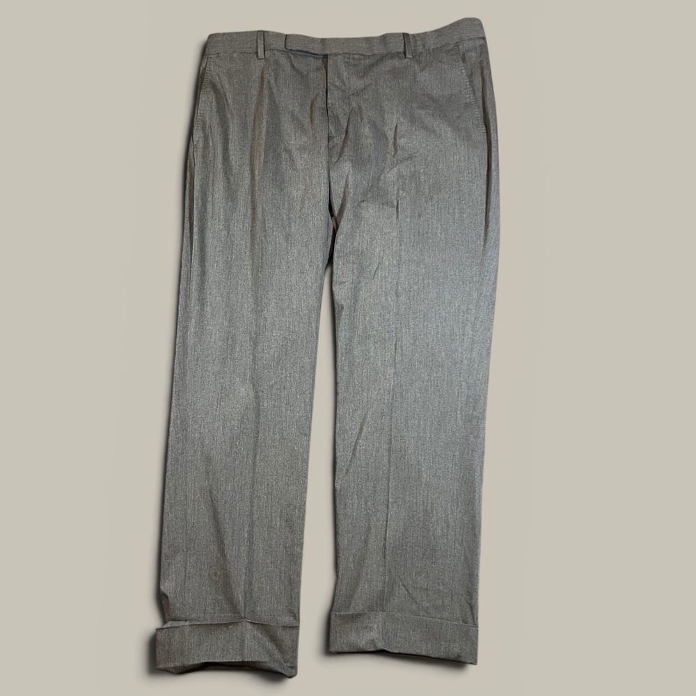Polo Ralph Lauren Performance Stretch Twill Suit Dress Pants Men 38x30 Grey